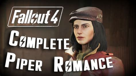 can you romance piper as a female|fallout 4 sleeping with piper.